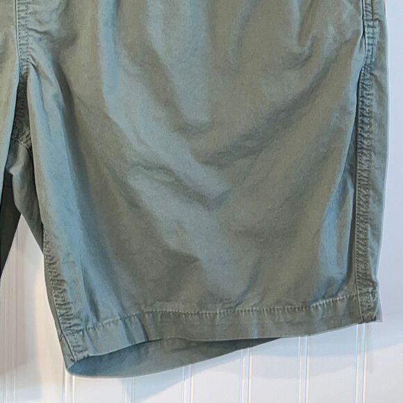 Free Assembly Shorts Men's XLarge Olive Green  Elastic Waist Slash Pockets - Picture 4 of 11